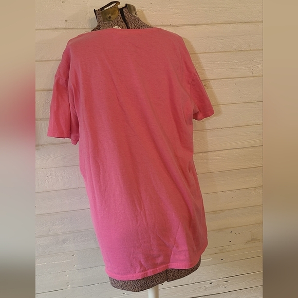 Gildan T-Shirt Size 2XL Women's Ladies Cozumel Mexico Pink Short Sleeve Cotton - Picture 2 of 5